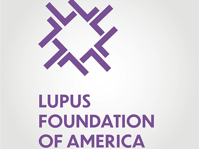 Lupus Foundation of America branding design logo ui