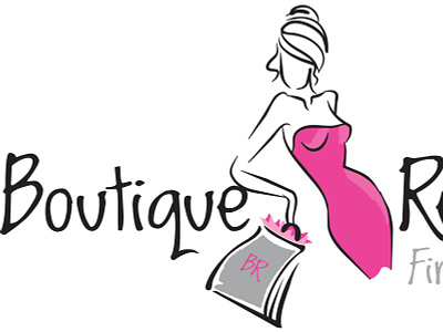 boutiquerefaire logo1 animation boutique boutique hotel boutique logo branding clothing creativity design flatdesign illustration logo ui unique logo