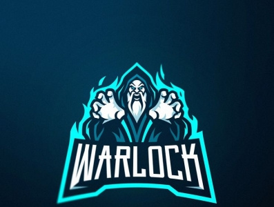 Warlock logo design