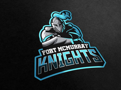 Knights Logo Design animation branding creativity design flatdesign illustration knight logo knight rider knights logo negativespace unique logo