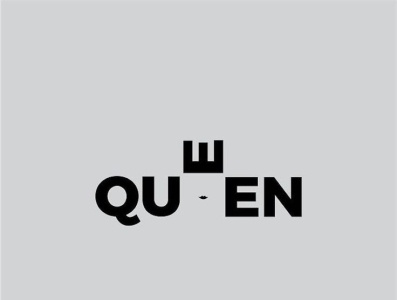 QUEEN logo animation branding creativity design illustration illustrator logo negativespace ui unique logo vector