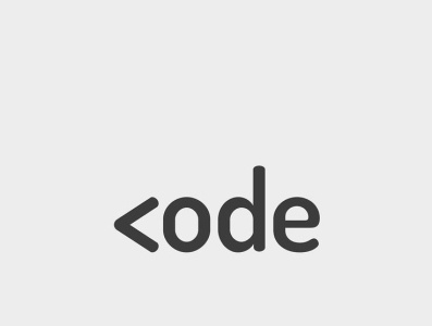 CODE NEGATIVE SPACE LOGO