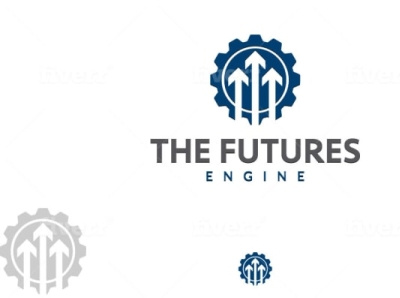 the futures engine animation branding creativity design flatdesign illustration logo negativespace ui unique logo ux vector