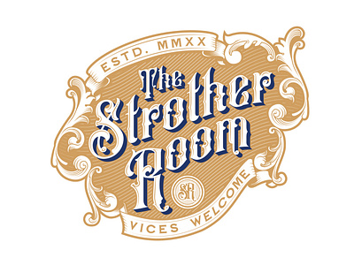 The Strother Room Logo variation