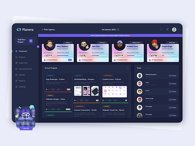 Agile Project Management Dashboard