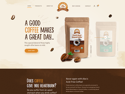 Coffee website