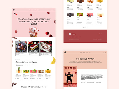 Template Ecommerce - Ice Cream