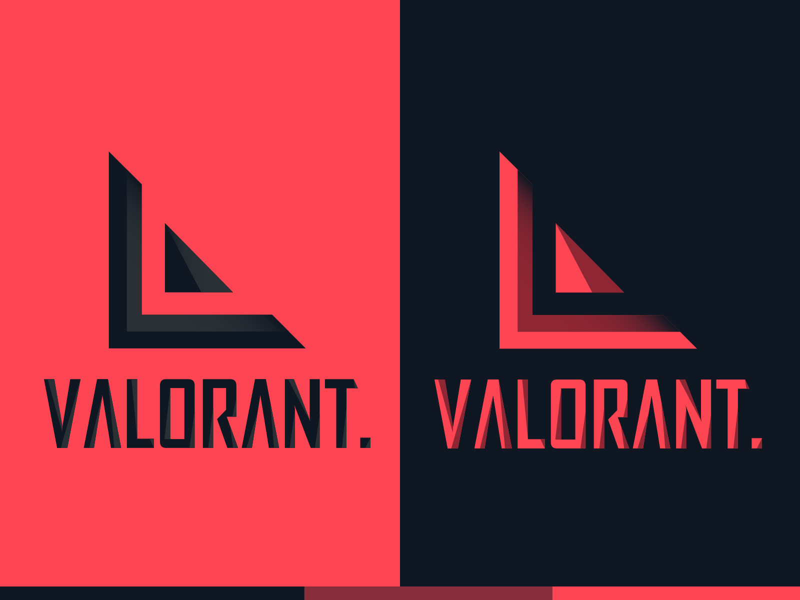 Valorant refont Logo by ALix GLLTT on Dribbble