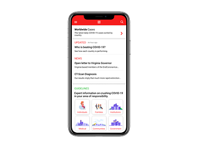 Daily UI Challenge # 8 - END COVID 19 APP app covid19 daily ui daily ui challenge design information design interaction design safety ui uiux ux design