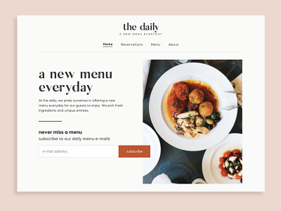 Daily UI 26 Subscribe