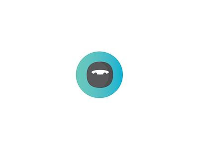 WIP app gradient icon logo mark ninja wip