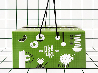 Pukkel Take Away graphic design illustration packaging