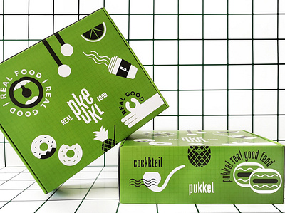 Pukkel boxes graphic design illustration packaging