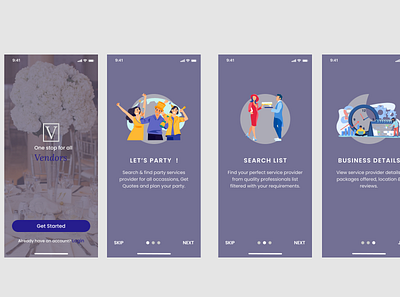 EVENT APP animation app daily 100 challenge dailyui dailyui 001 dailyuichallenge typography ui ux web