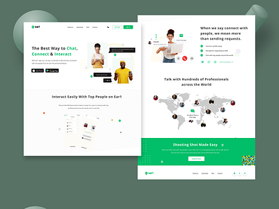 Ear1Social Landing Page