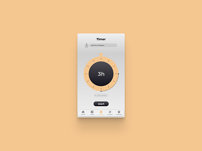 Daily UI 014 timer dailyui dailyuichallenge timer timer app ui