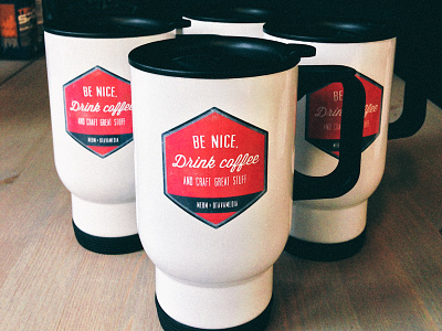 Otavamedia Coffee Cups branding client presents meom