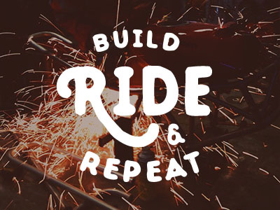 Build, Ride & Repeat cafe racer ducati