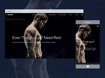 Firstbeat.com – Success story meom responsive design web web design