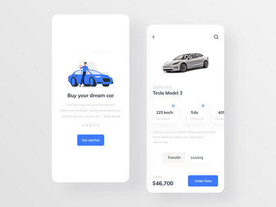 Dream Car Mobile App