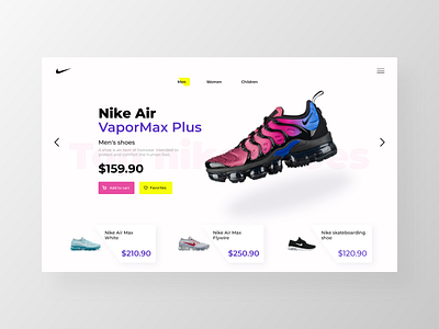 Nike Shoe Store Design