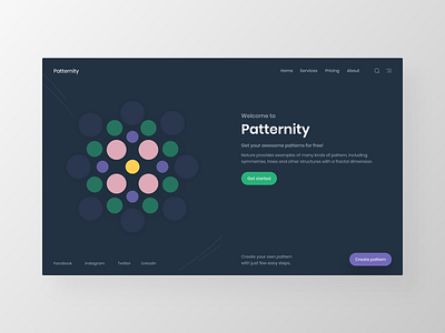 Patternity Web App Design pattern pattern art pattern design patterns web designer webdesign website websitedesigner