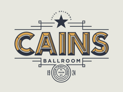 Cains 2 branding cains merch oklahoma tulsa type