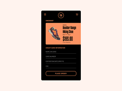 Daily UI #002 / Checkout