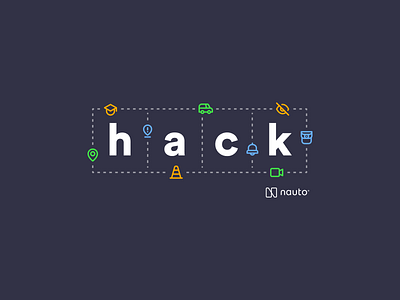 Nauto's 3rd annual Hackathon t-shirt hack icons nauto