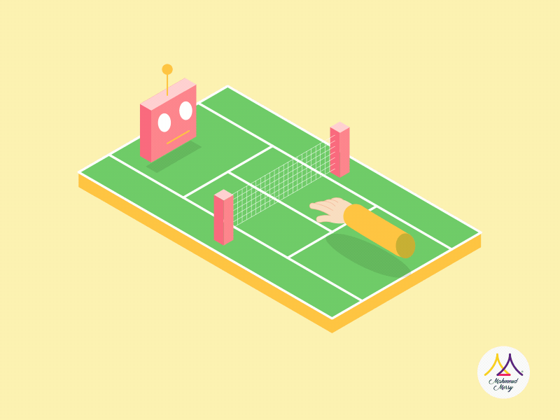 Isometric Tennis By Mahmoud Morsy On Dribbble