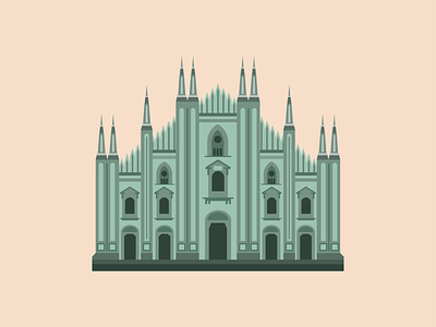 Duomo architecture city graphic italy