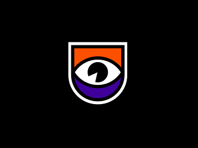 Jean Guerreiro | Eye Logo branding color design eye flat icon illustration logo minimal shield symbol vector