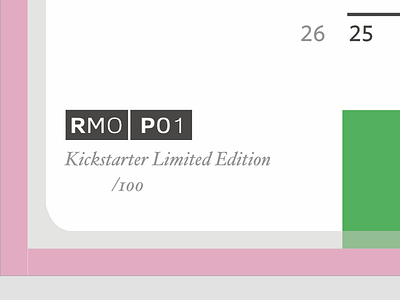 RMO P01 - Kickstarter? kickstarter rmo