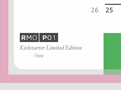 RMO P01 - Kickstarter?