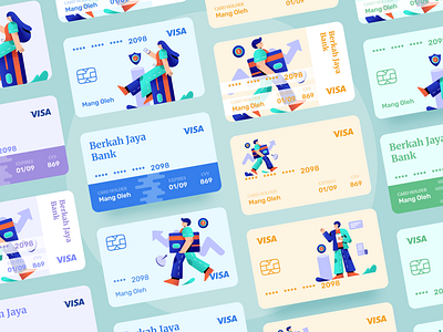 Debit Cards - Exploration 👋 debit card design dribbble finance finance app illustration minimalist typography ui ux
