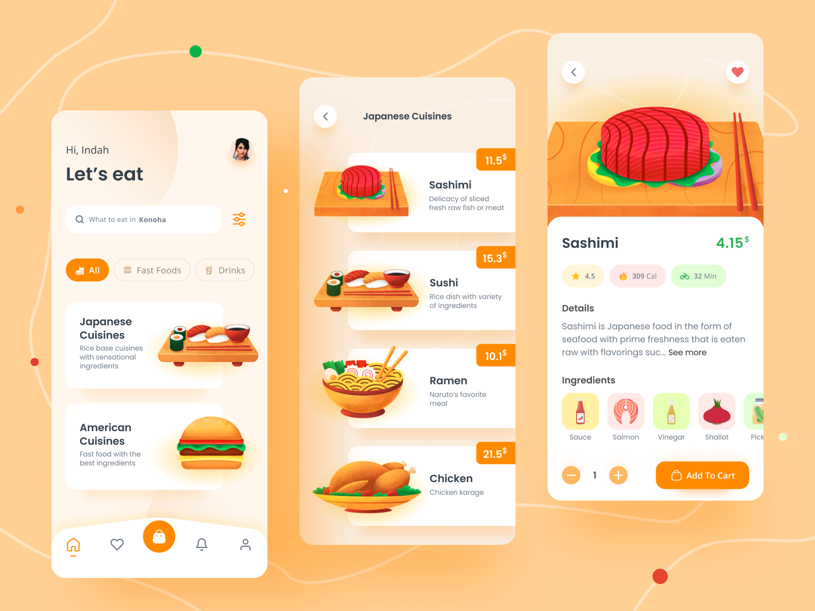 Food App 🍔 by Sub1 on Dribbble