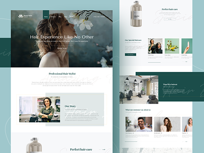Beauty Salon designs, themes, templates and downloadable graphic elements  on Dribbble