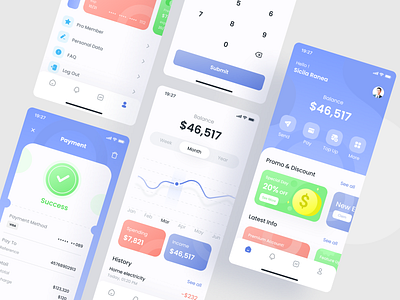 Finance Mobile UI