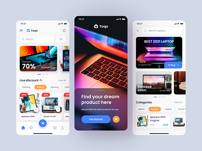 Toqo E-commerce Mobile App