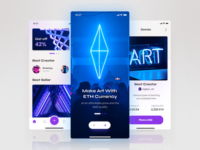 NFT Marketplace Mobile App