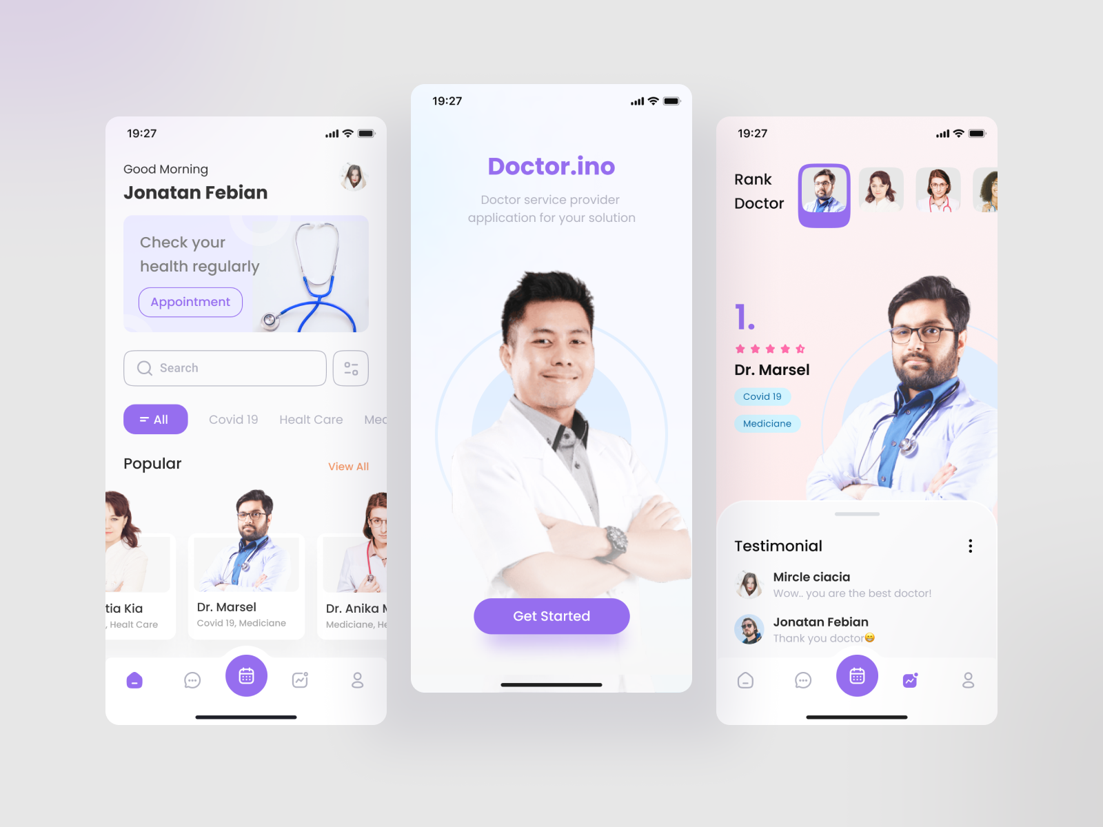 Doctor.Ino Mobile by Sub1 for Sub1 Studio on Dribbble