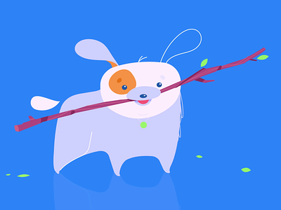 Rappi Heroes 2d animation blue compositing design dog freelance friend illustration motiongraphics storytelling vector