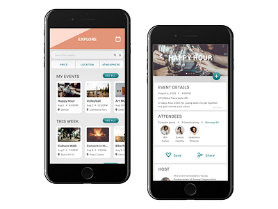 LocalEyez App Screens app design ui