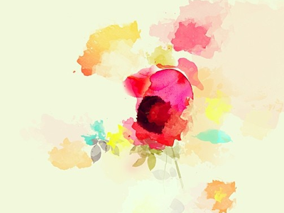 flower flower illustration ilustracion watercolor