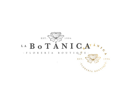La Botanica art direction branding flowers illustration logo logotype stationery