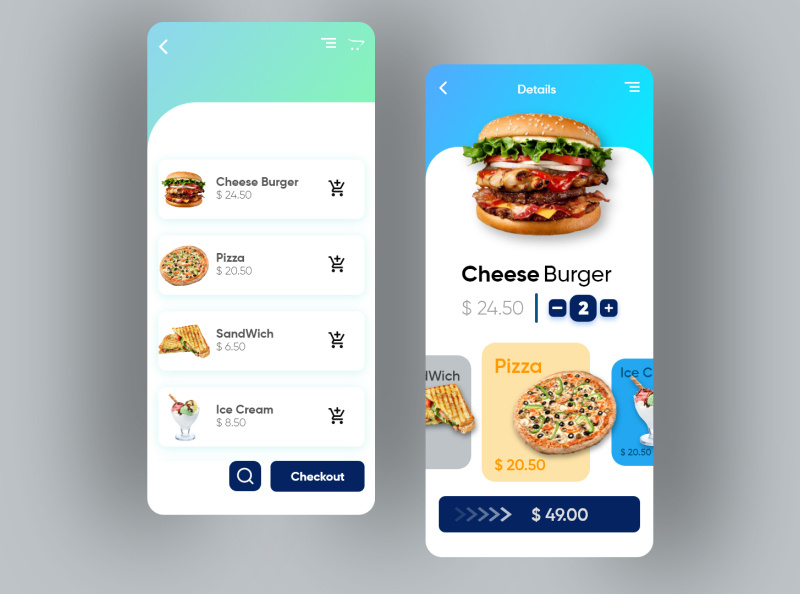 Food App Design By Fahim Abak On Dribbble