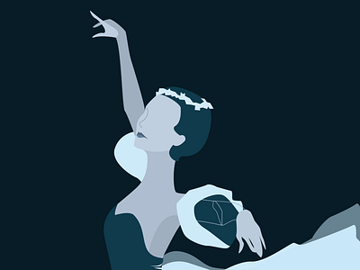 ballerina character design illustration illustrator vector