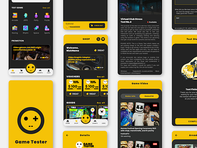 Redesign mobile apps gametester.gg