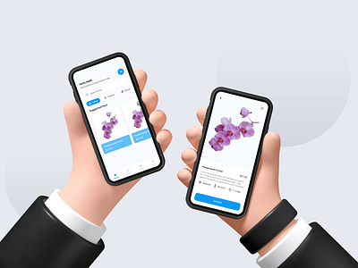 FLORIST Mobile apps marketplace for plant