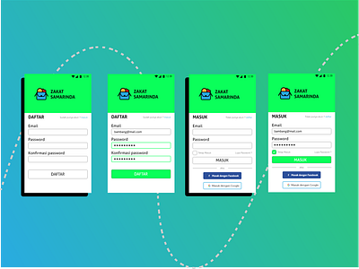 Zakat Samarinda - Account Registration